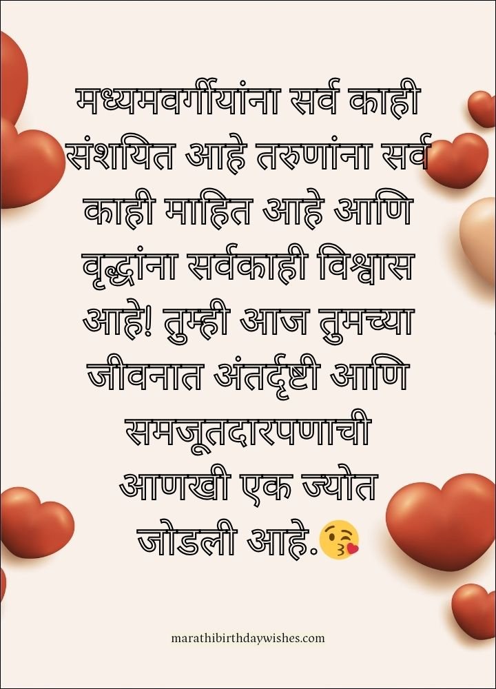 Happy birthday wishes in marathi text