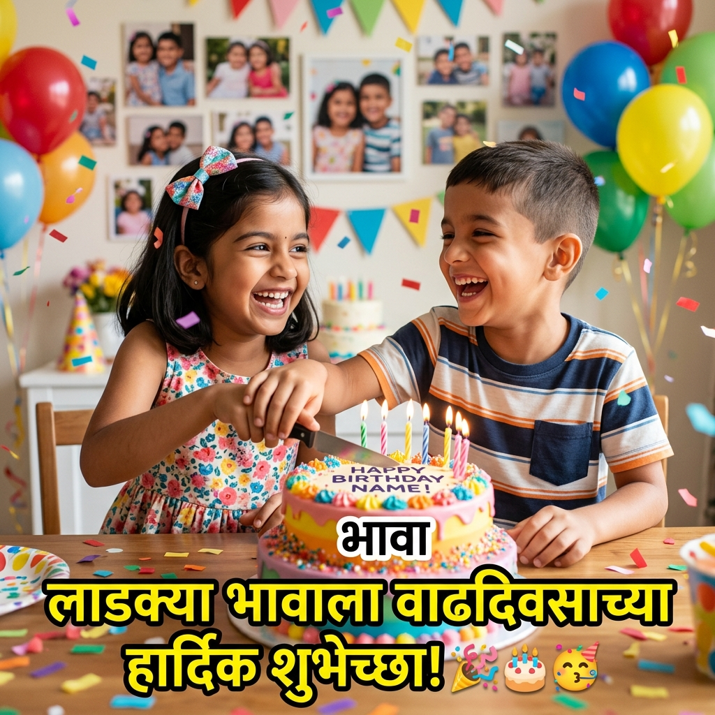 256+ Birthday Wishes for Cousin in Marathi 2026