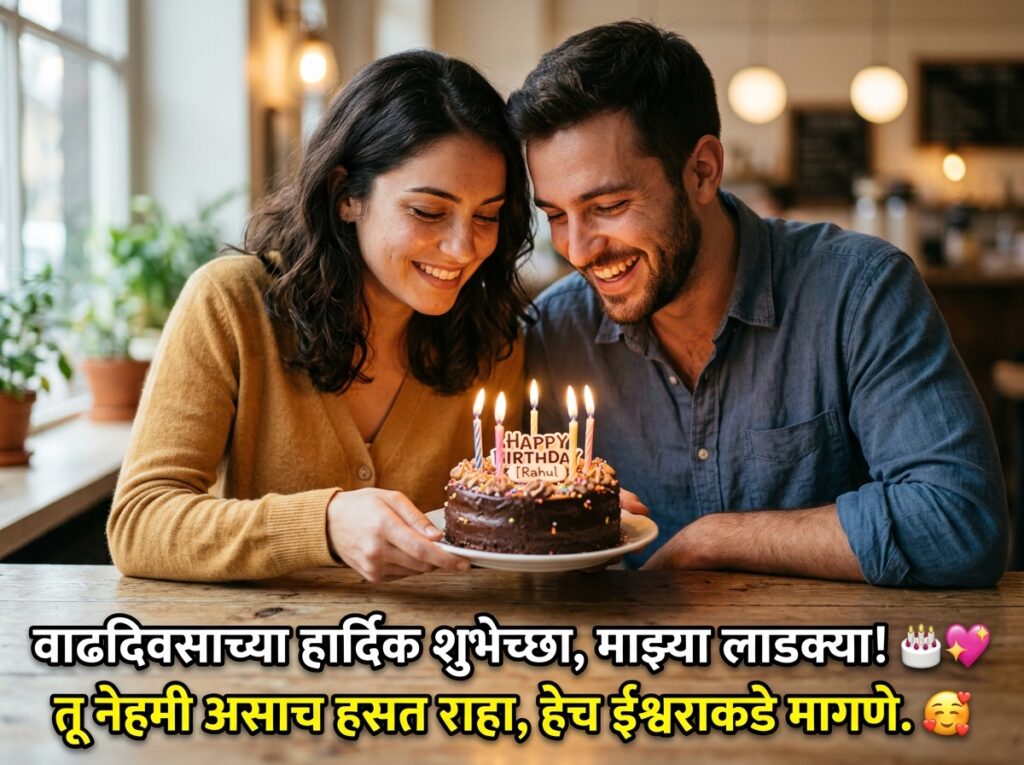 Birthday Wishes for Boyfriend / BF in Marathi