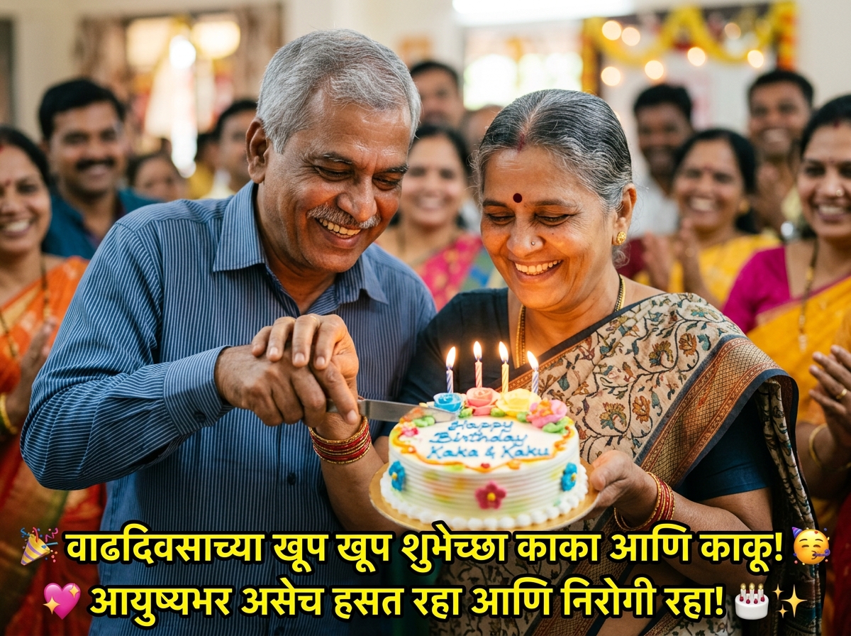 Birthday Wishes for Kaka / Kaku in Marathi