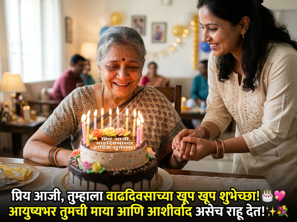 Birthday Wishes for Mother-in-law in Marathi