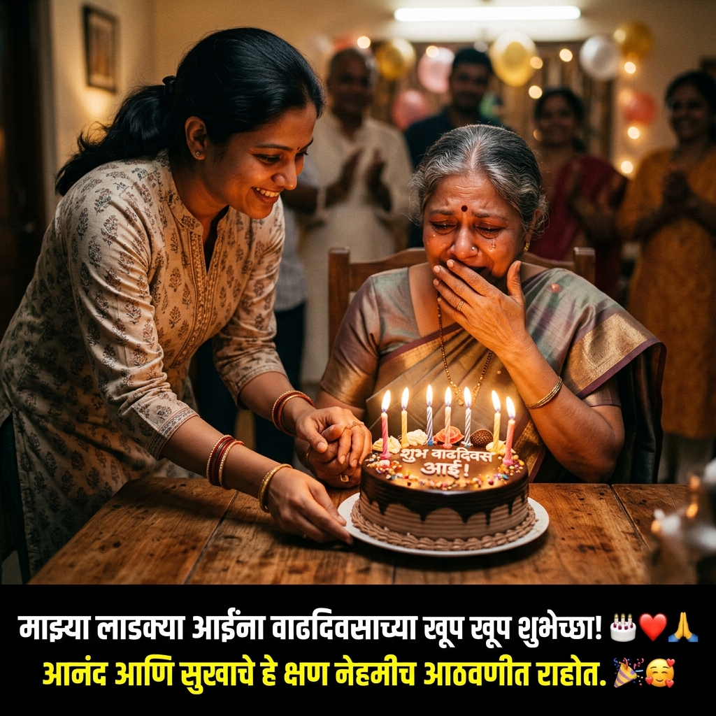 Birthday Wishes for Mother-in-law in Marathi