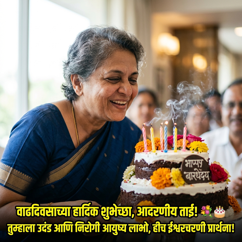 Birthday Wishes for Political Leader in Marathi