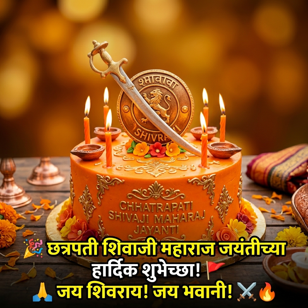 Shivaji Maharaj Birthday Wishes in Marathi